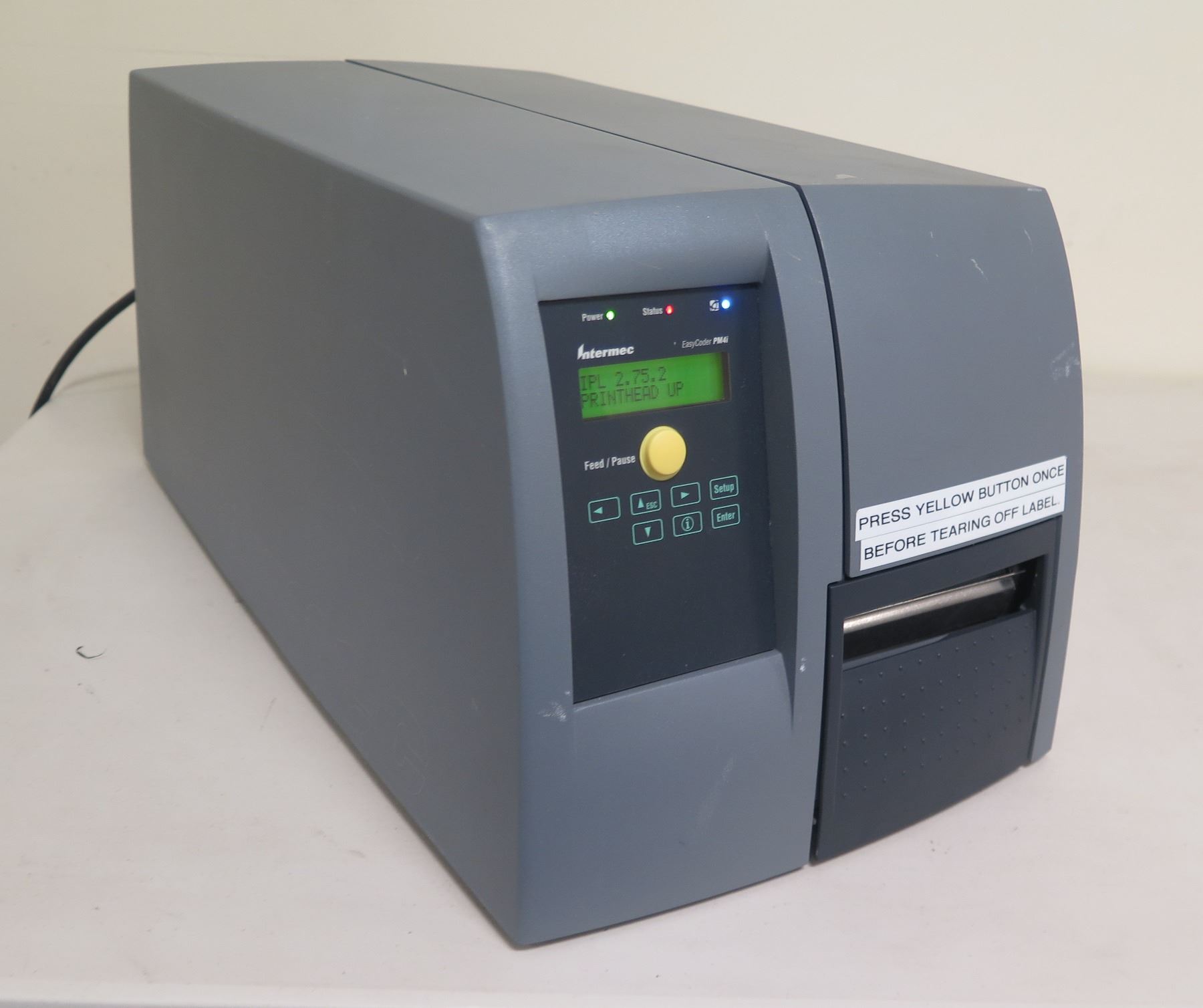 Intermec Easy Coder PM4i Thermal Barcode Label Printer (no power cord)