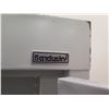 Image 8 : Sandusky Metal 2-Door Cabinet w/ Inside Shelving & 2 Underdesk File Cabinets