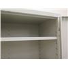 Image 8 : HON 2-Drawer File Cabinet & 2-Door Cabinet w/ Inside Shelves 36" x 18" x 72"H (no key - stuck in loc