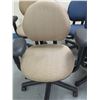 Image 2 : Qty 4 Rolling Adjustable-Height Armchairs