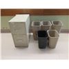 Image 2 : Qty 5 Waste Receptables & 2-Drawer Filing Cabinet