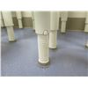 Image 3 : Qty 5 Invacare Shower Chair Bases w/ 2 Backs, 18" x 18" Adjustable Height