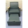 Image 1 : Reclining Padded Armchair w/ Pull Out Bed 33" x 22" x 36"H (48"L extended)