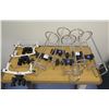 Image 1 : Qty 5 Pedigo P-3601 O2 Tank Holders for Infusion Pump Stands & 3 LBL3172 Mounts