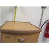 Image 10 : Qty 2 Stationary 3-Drawer Cabinets 19" x 20" x21"H