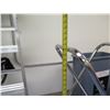 Image 8 : Qty 5 Waste Receptables & R&B Wire Products Rolling Laundry Cart 18" x 15" x 36"H (open)