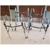 Image 1 : Qty 4 Folding Walkers w/ Wheels