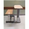 Image 2 : Qty 2 Stryker Medical Overbed Tables 32" x 18" Adjustable Height