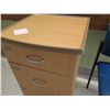 Image 2 : Stationary Padded Chair & 3-Drawer Cabinet 19" x 20" x 21"H