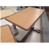 Image 8 : Qty 3 Stryker Medical Overbed Tables 32" x 18" Adjustable Height