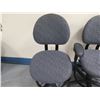 Image 2 : Qty 3 Rolling Office Chairs, Misc Sizes & Conditions