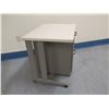 Image 2 : White Table w/ 2-Drawer Undercabinet 30" x 24" x 29"H
