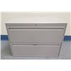 Image 1 : Lateral 2-Drawer Filing Cabinet 36" x 18" x 27"H