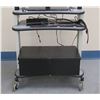 Image 1 : Rolling Cart w/ Drawer 36" x 28" x 52"H (TV & accessories not included)
