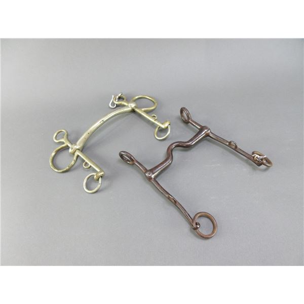 US Cavalry Curb Bit- Brass Driving Bit