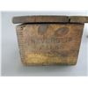 Image 3 : Sewing Box- 7" X 16" X 8"- Primitive Neverslip Caulk Box- 7.5" X 14.5" X 7.5"