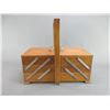 Image 7 : Sewing Box- 7" X 16" X 8"- Primitive Neverslip Caulk Box- 7.5" X 14.5" X 7.5"