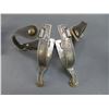 Image 7 : Marked Kelly Stainless Spurs Without Rowels- Imported Spurs With Straps