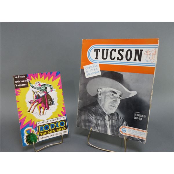 1st Annual La Fiesta De Los Vaqueros 1939 Rodeo Program- 36 Pages- 12" X 9"- Annual Midwinter La Fie