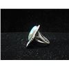 Image 3 : Unmarked Sterling Turquoise Ring- Size 6.5