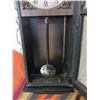 Image 2 : Rhythm 30 Day Wall Clock With Key- Carved 29" X 9.5" X 5"D