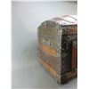 Image 2 : Round Top Trunk- 26" X 32.5" X 20"D- Decent Condition