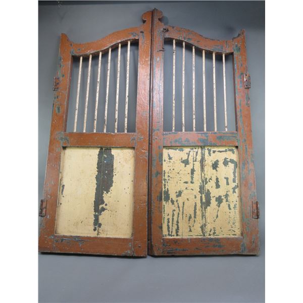 Antique Saloon Doors- 49" X 19"