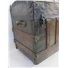 Image 3 : Domed Topped Steamer Trunk- 24" X 30.5" X 18"D- Good Condition