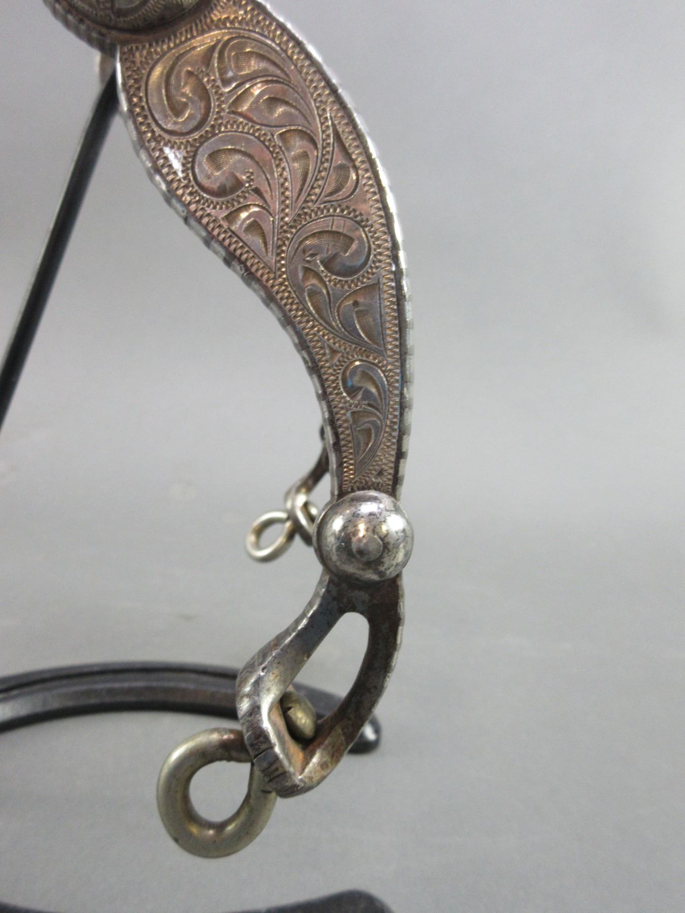 Marked El Gato San Francisco Silver Overlaid Bit- Santa Susanna Cheek ...