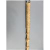 Image 2 : Braided Rawhide Quirt With Tooled Leather Popper- 22"