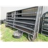 Image 1 : 14 HW 12' Cattle Panels- 5.5" High- 6 Rails- Good Condition- Tub Of Hardware