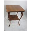 Image 1 : Oak Parlor Table- 29" X 24" X 24"- Good Condition
