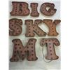 Image 2 : BIG SKY MT Letters- Lights Up- We Have The Bulbs- Each Letter Needs Plugged In- 24 Inches High