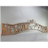 Image 1 : Welcome To The Ranch Metal Sign- 79" X 11"