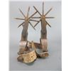 Image 2 : Large Novelty Spurs With Straps