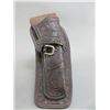 Image 1 : Marked Visalia Stock Saddle Co SR 456 SA Hand Tooled Holster- 11"