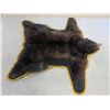 Image 1 : Double Matted Grizzly Bear Rug With Paperwork- Purchased 1987 From Montana Fish And Game Confiscatio