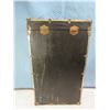 Image 8 : Traveling Steamer Trunk With Hangers And Drawers- Used Condition- 10" X 38" X 22"