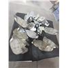 Image 1 : 2 Floating Goose Decoys- Bag Of Folding Goose Decoys With Stands- 2 Bags Of Floating Duck Decoys