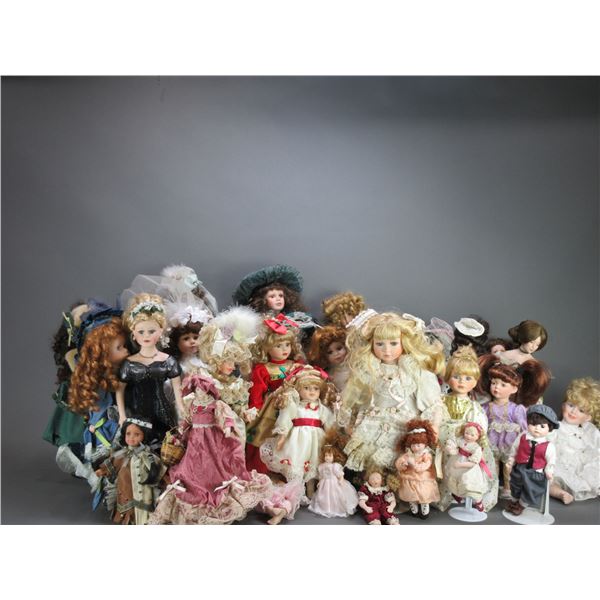 3 Boxes Of Dolls