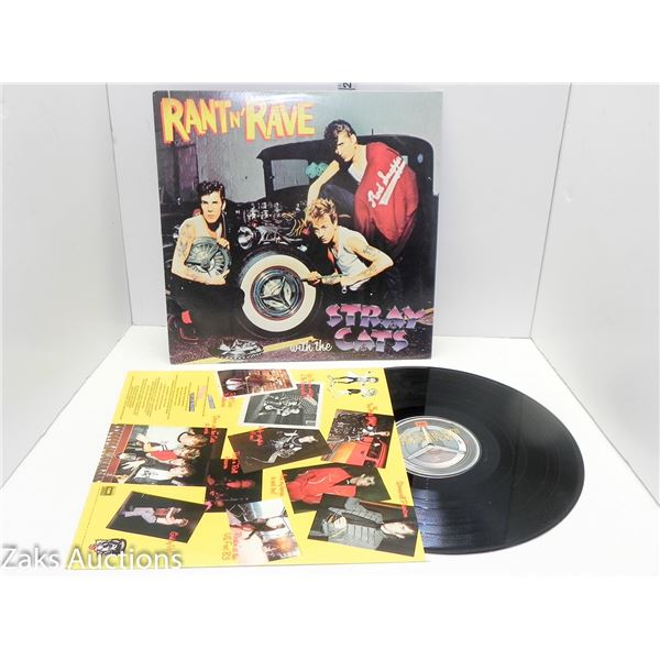 Stray Cats Rant 'n' Rave Rcord Vinyl Album