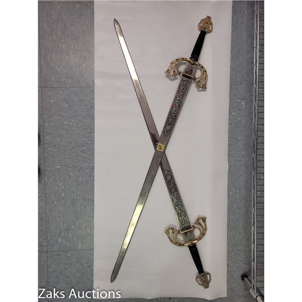 Set of 2 Replica Spanish Swords