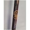 Image 3 : Hand Carved Wooden Cane with Inlay and the the words AHLAT