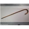 Image 1 : Weltkrieg 1914-17 Wooden Great War Cane with Oak Leaves and a Crucifix Symbol Templar German