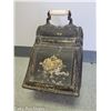 Image 1 : Antique Fireplace Ash Receptable with Porcelain Handle
