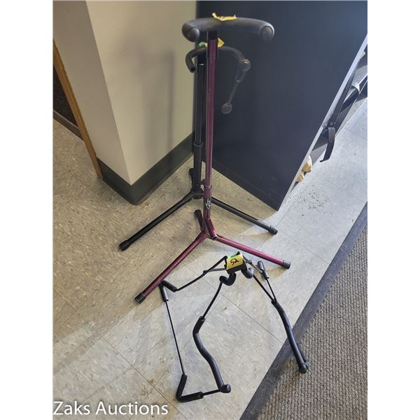 Lot of 3 Guitar Stands