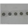 Image 1 : Canadian Nickels 1949 - 1961
