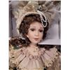 Image 2 : Victorian Porcelain Doll New in Box with Stand