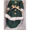 Image 3 : New Century Colletion Green Velvet Jacket Porcelain Doll