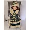 Image 2 : New Century Collection Dressed in 1930sWinter Style Porcelain Doll
